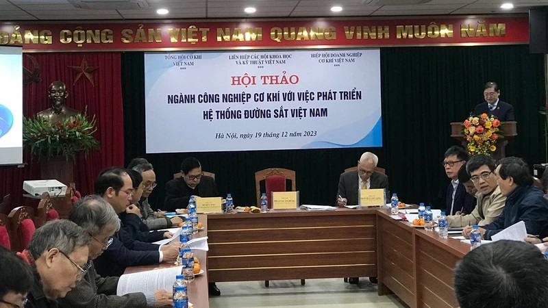 Nâng cao giá trị ngành cơ khí trong phát triển hệ thống đường sắt Việt Nam