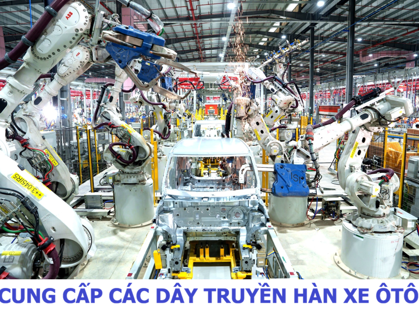 Năng lực cung cấp các dây truyền hàn xe ô tô