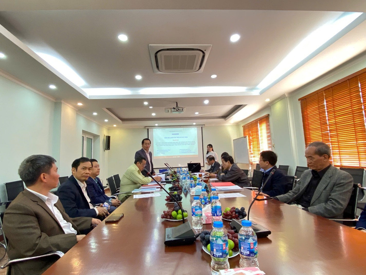 Thông tin bảo vệ luận án tiến si cấp Viện của nghiên cứu sinh Lê Thị Phương Thảo