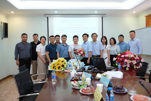 Thông tin bảo vệ luận án tiến si cấp Viện của nghiên cứu sinh Nguyễn Văn Tùng