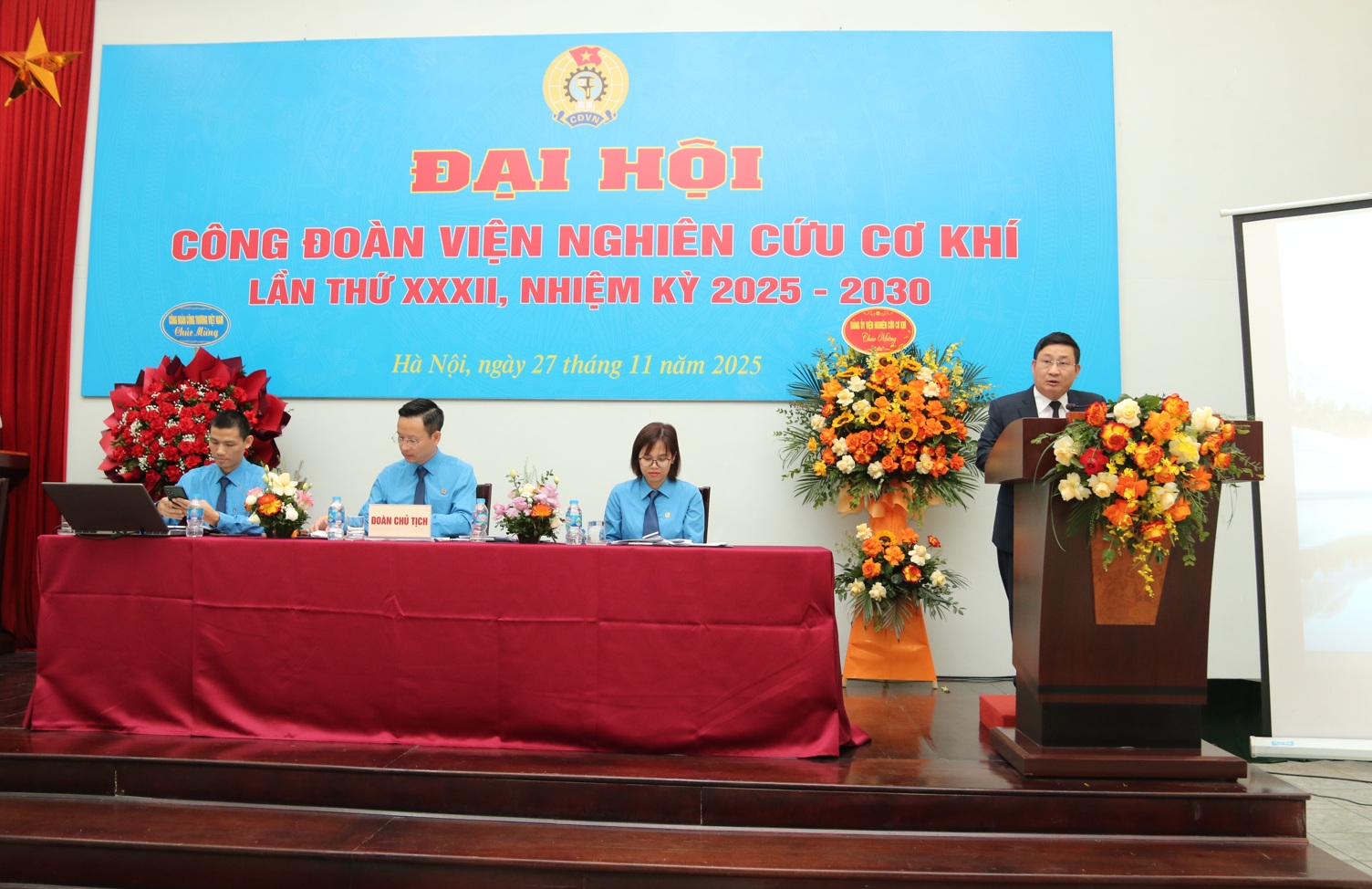 Đại hội Công đoàn Viện Nghiên cứu Cơ khí khóa 32, nhiệm kỳ 2025-2030